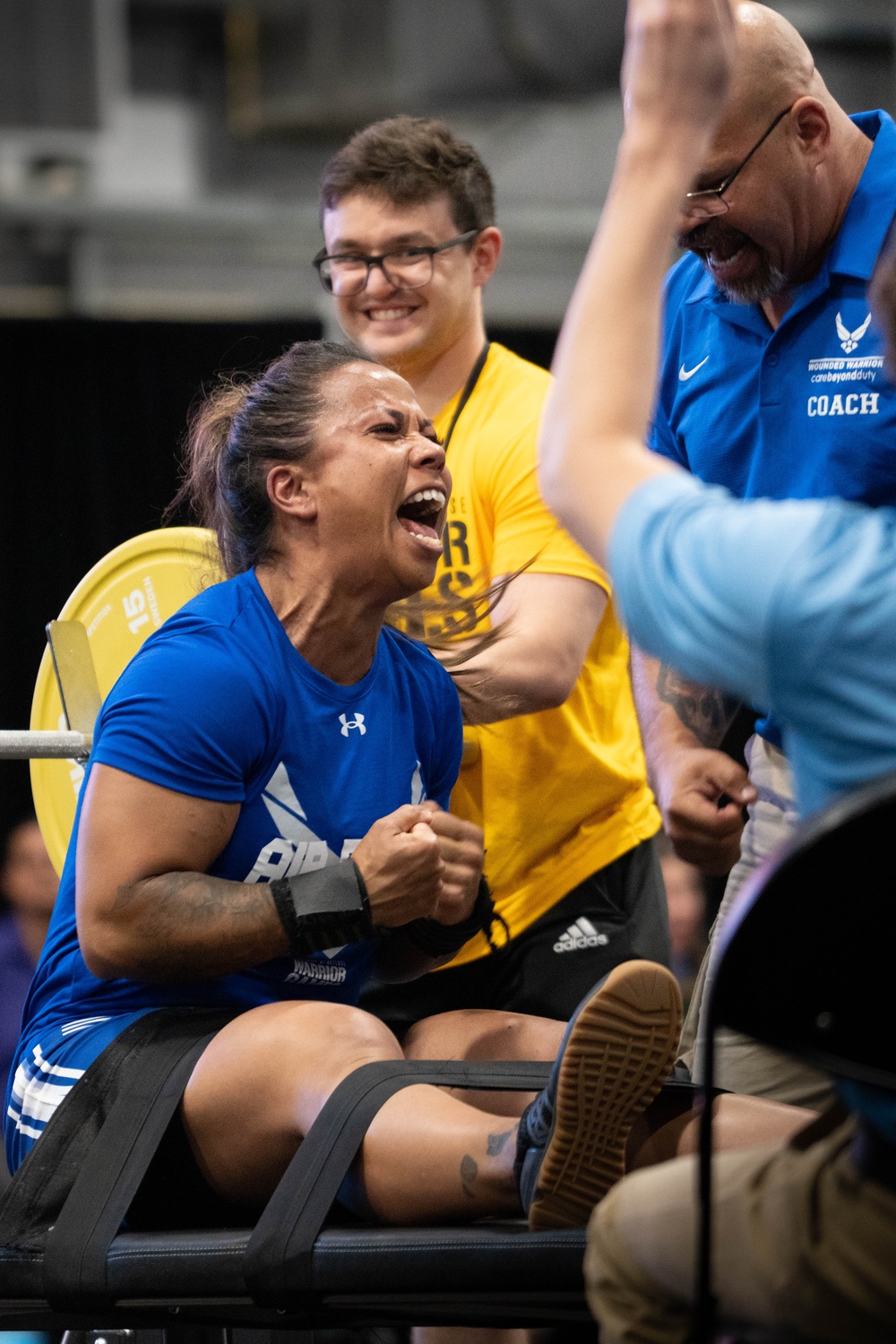 2024 Warrior Games | Powerlifting | Air Force | MSgt Kamaile Casillas