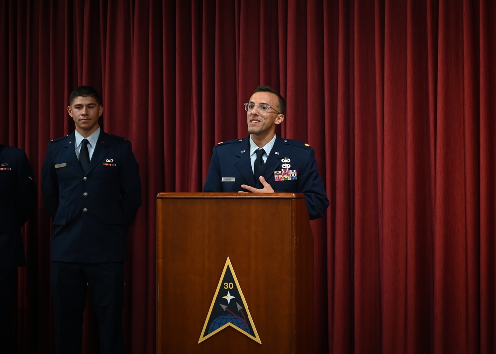 30th Contracting Squadron Change of Command