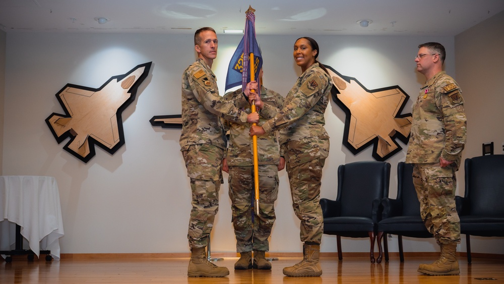 325 FSS Change of Command