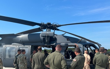 106th Rescue Wing Receives First New HH-60W Jolly Green II Search and Rescue Helicopter