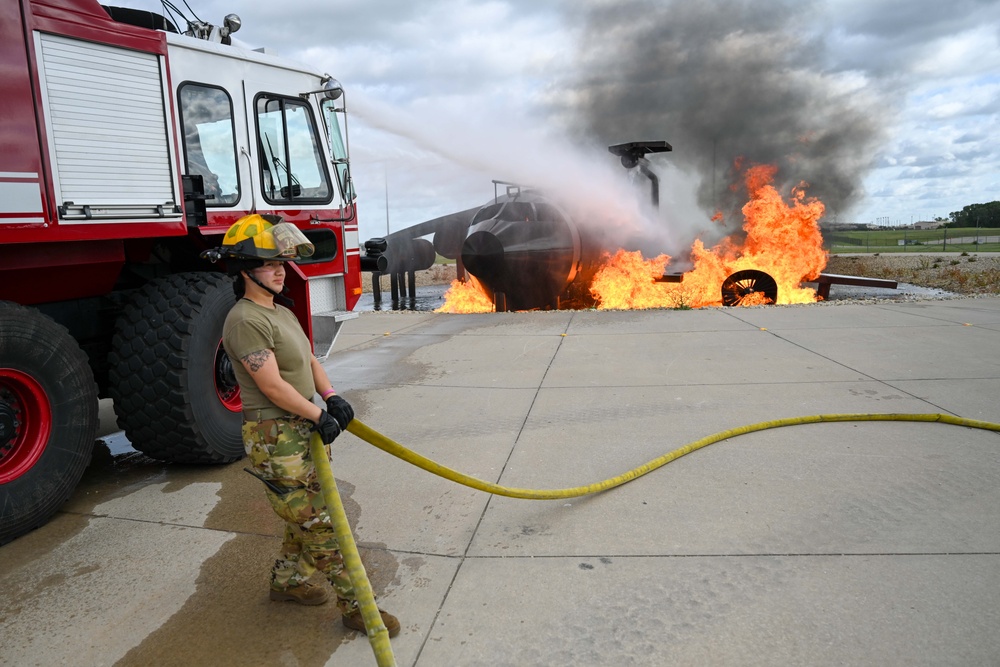 Plane Fire Training