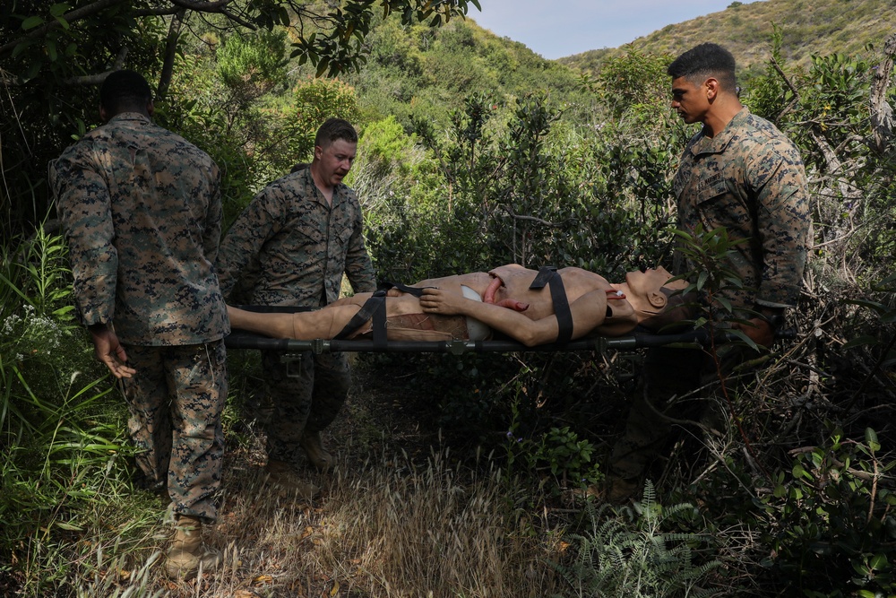 1st MARDIV Marines, Sailors compete in Corpsman Cup