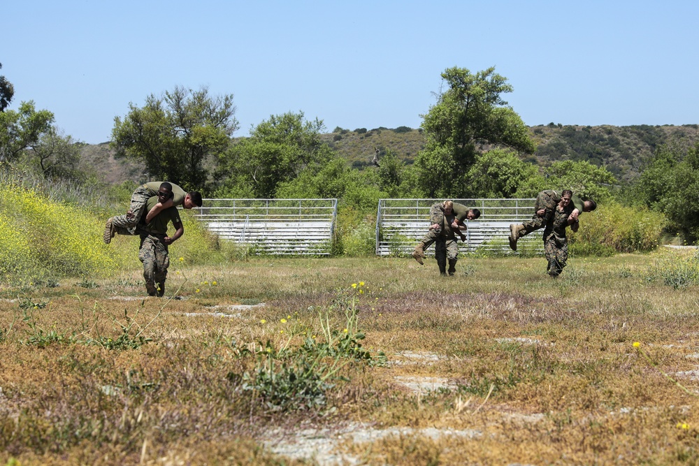1st MARDIV Marines, Sailors compete in Corpsman Cup