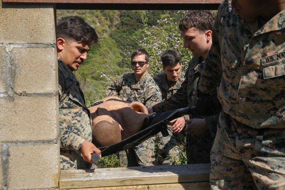 1st MARDIV Marines, Sailors compete in Corpsman Cup