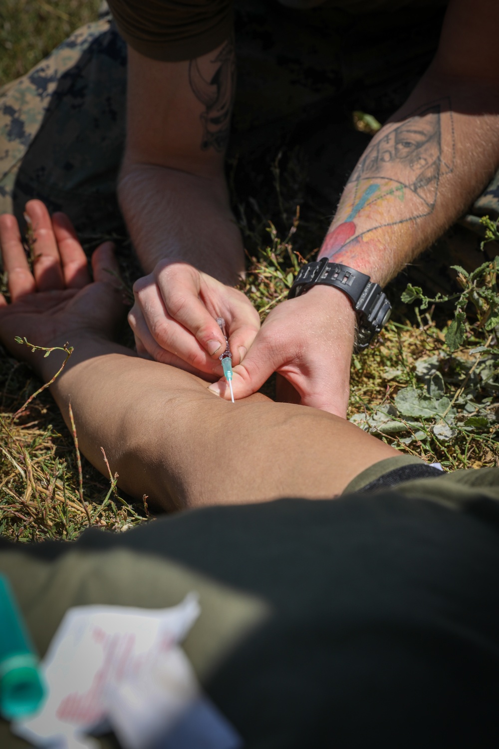 1st MARDIV Marines, Sailors compete in Corpsman Cup