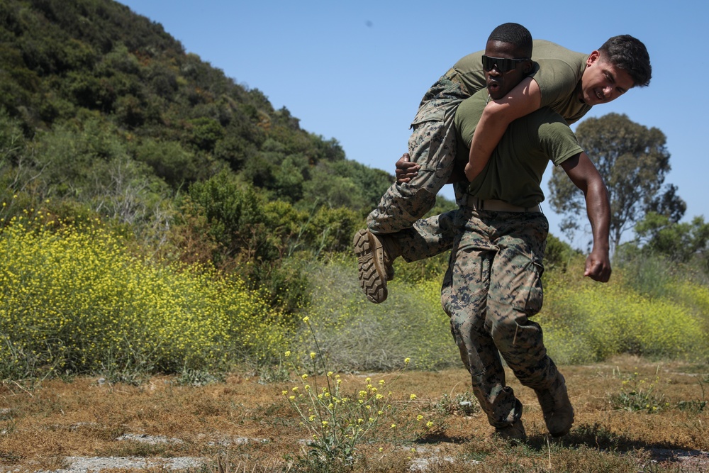 1st MARDIV Marines, Sailors compete in Corpsman Cup