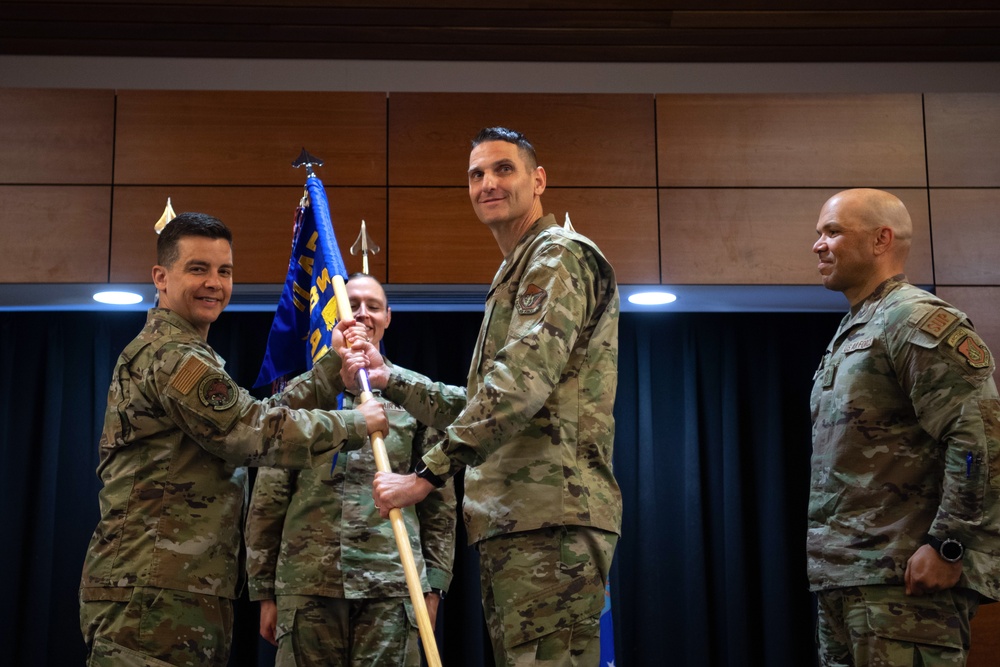 673d Air Base Wing holds first-ever Command Chief Change of Responsibility