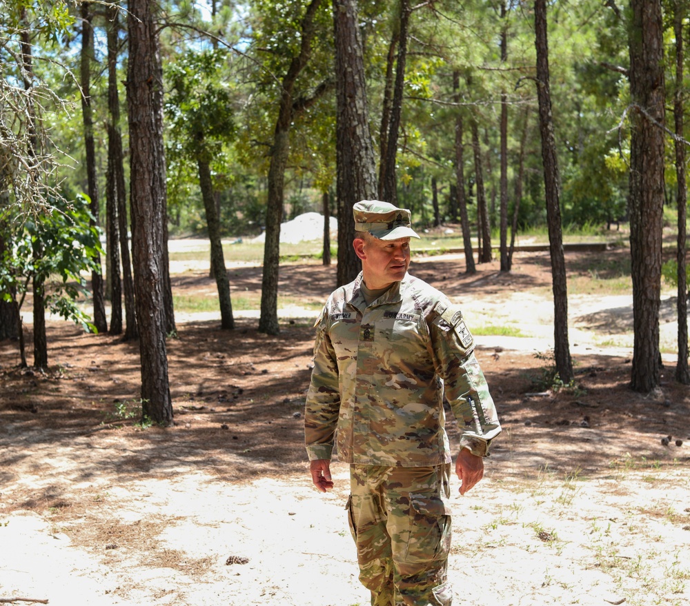 Sergeant Major of the Army Visits Drill Sergeants at Fort Jackson