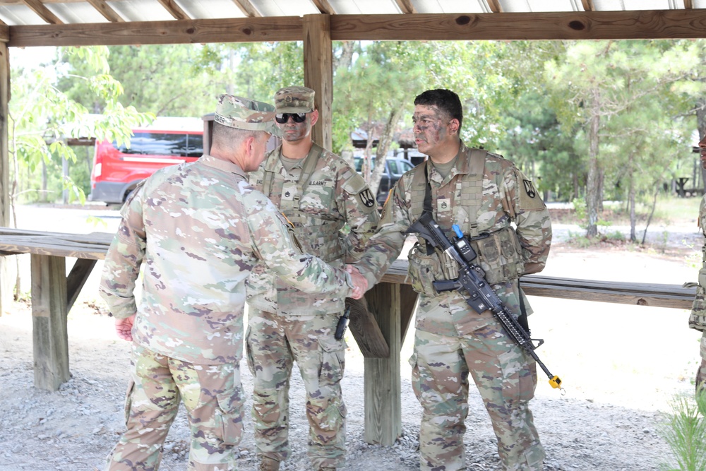 Sergeant Major of the Army Visits Drill Sergeants at Fort Jackson