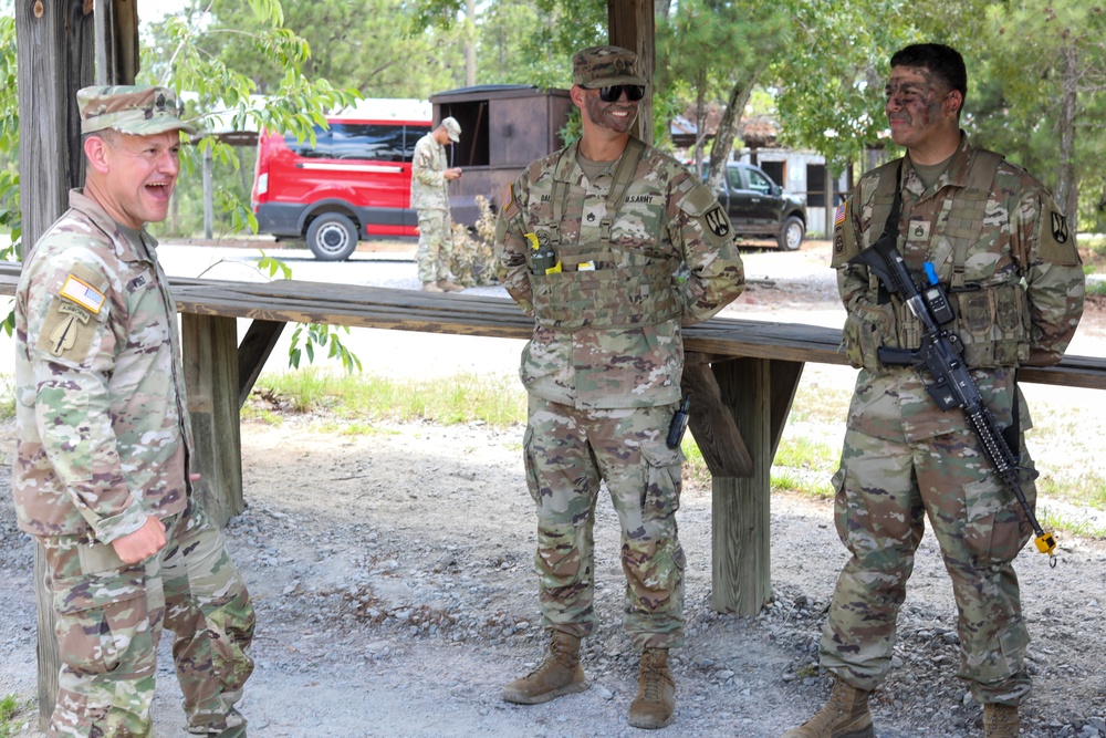 Sergeant Major of the Army Visits Drill Sergeants at Fort Jackson