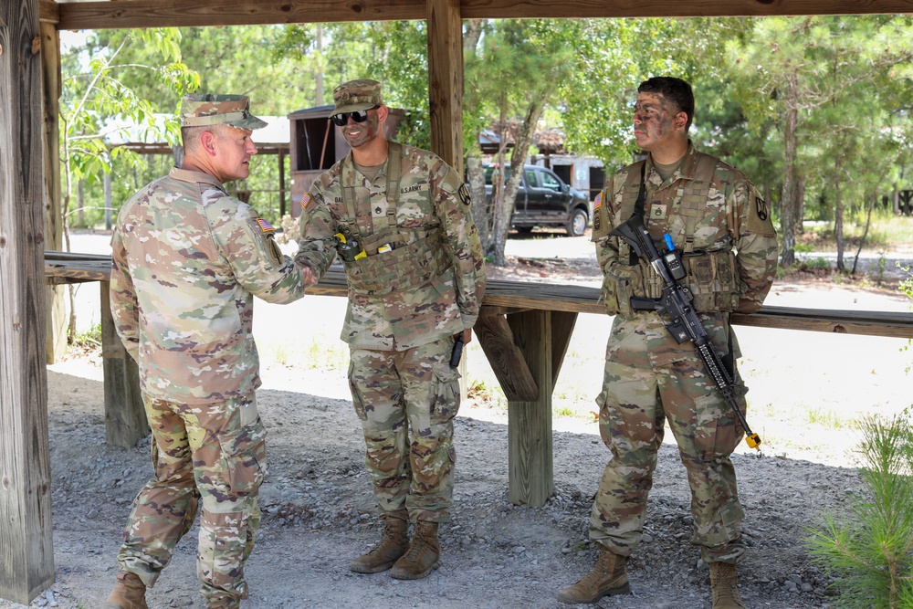 Sergeant Major of the Army Visits Drill Sergeants at Fort Jackson