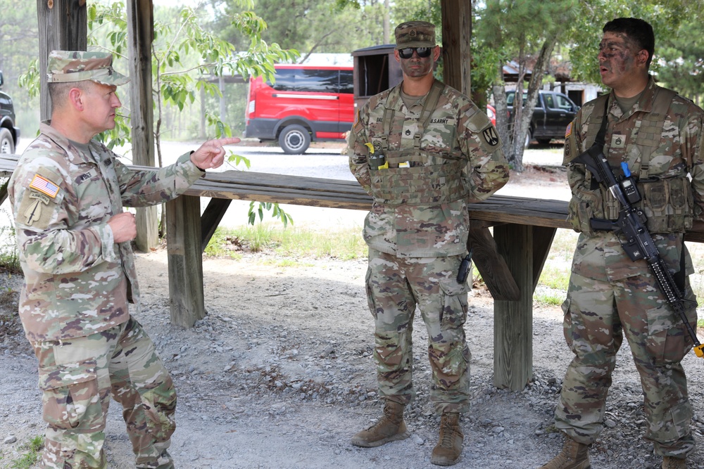 Sergeant Major of the Army Visits Drill Sergeants at Fort Jackson