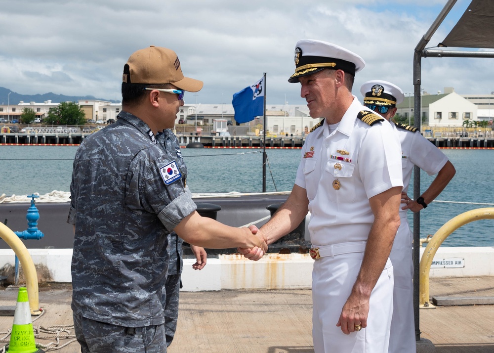 ROKS Lee Beom-seok arrives for RIMPAC 2024