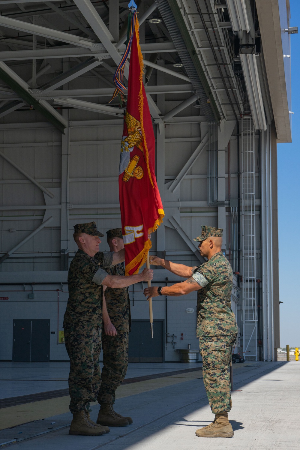 VMX-1 hosts change of command ceremony