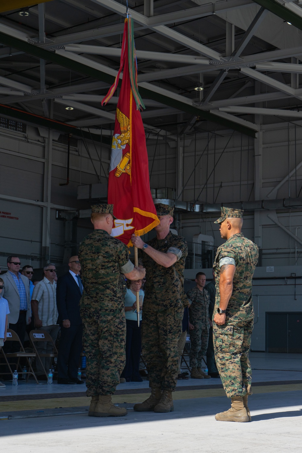 VMX-1 hosts change of command ceremony