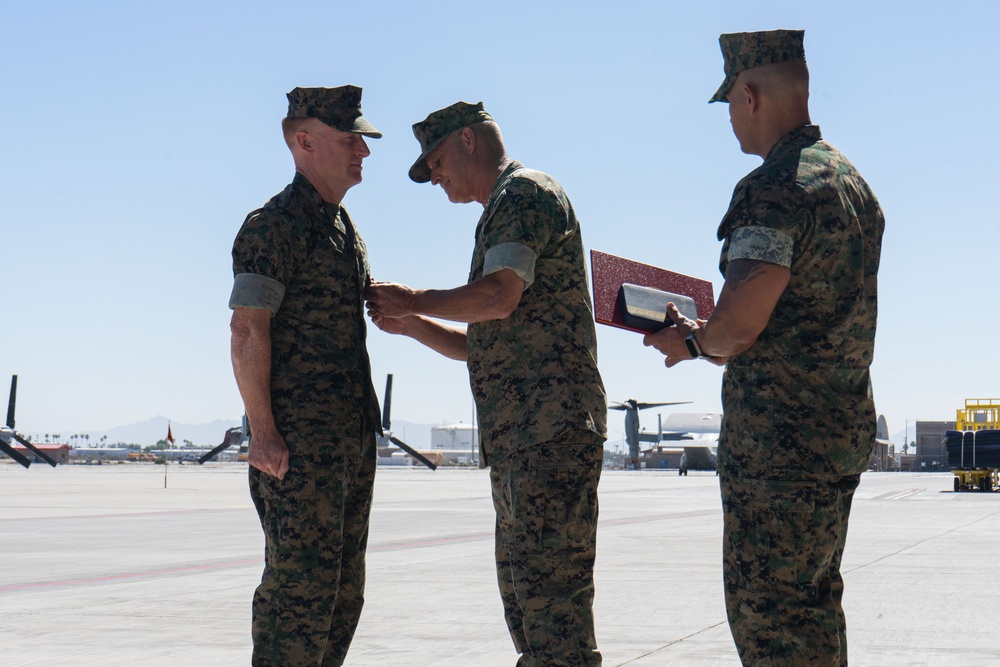 VMX-1 hosts change of command ceremony