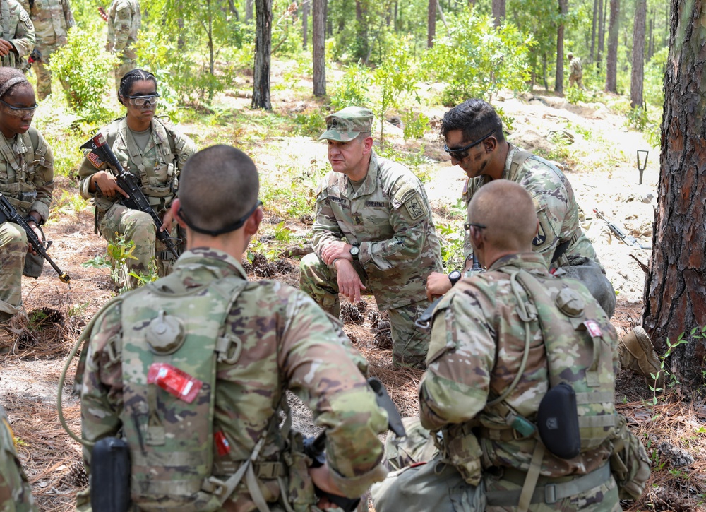 Sergeant Major of the Army Visits Drill Sergeants at Fort Jackson