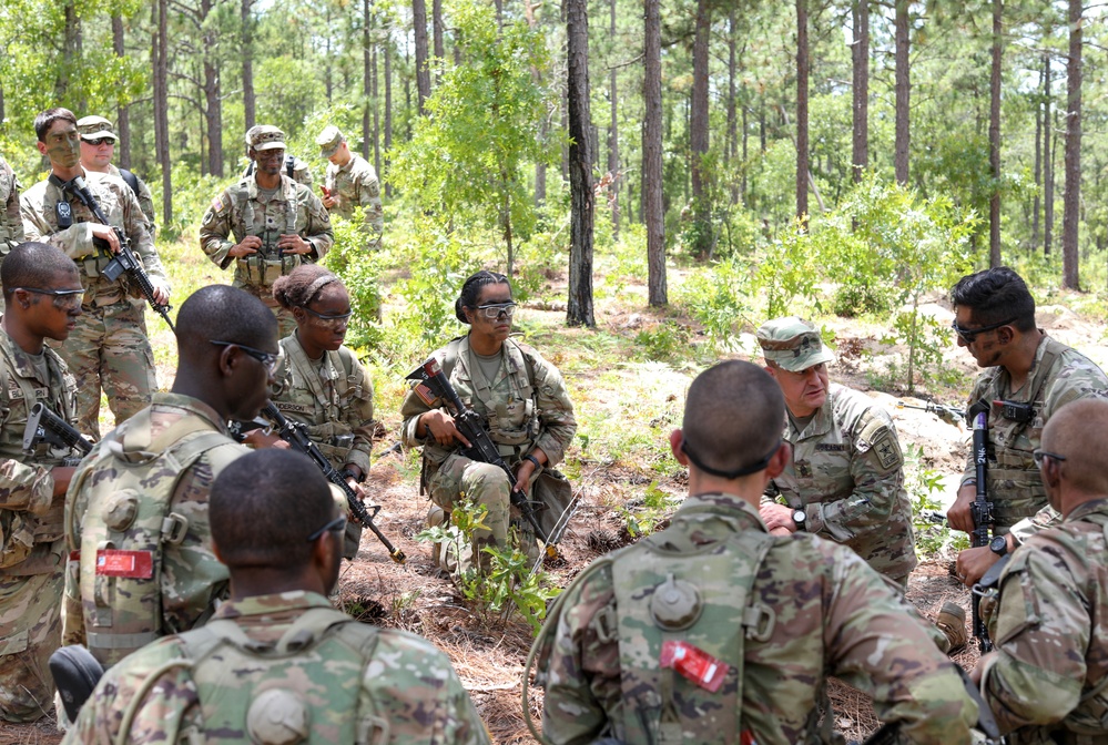 Sergeant Major of the Army Visits Drill Sergeants at Fort Jackson