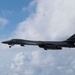 37th Expeditionary Bomb Squadron B-1B Lancers take off from Andersen AFB to redeploy back to Ellsworth AFB.