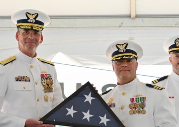 U.S. Coast Guard Cutter Dauntless holds service recognition ceremony