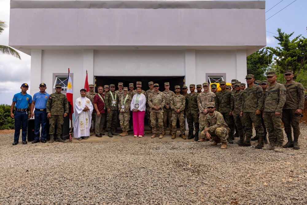 Provincial Government of Batanes hosts dedication ceremony for disaster relief warehouse with 130th Engineer Brigade