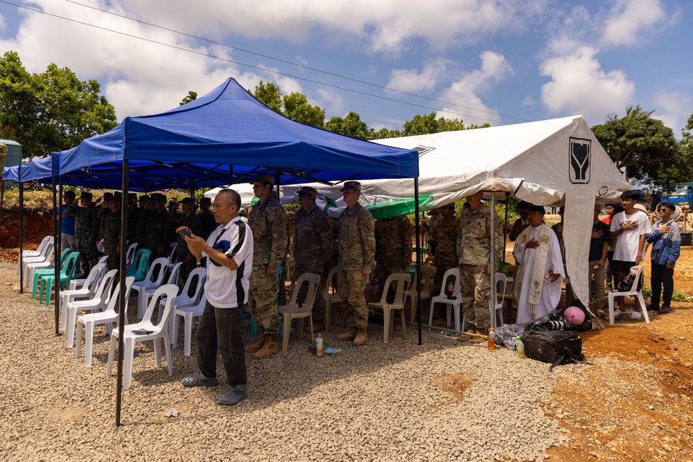 Provincial Government of Batanes hosts dedication ceremony for disaster relief warehouse with 130th Engineer Brigade