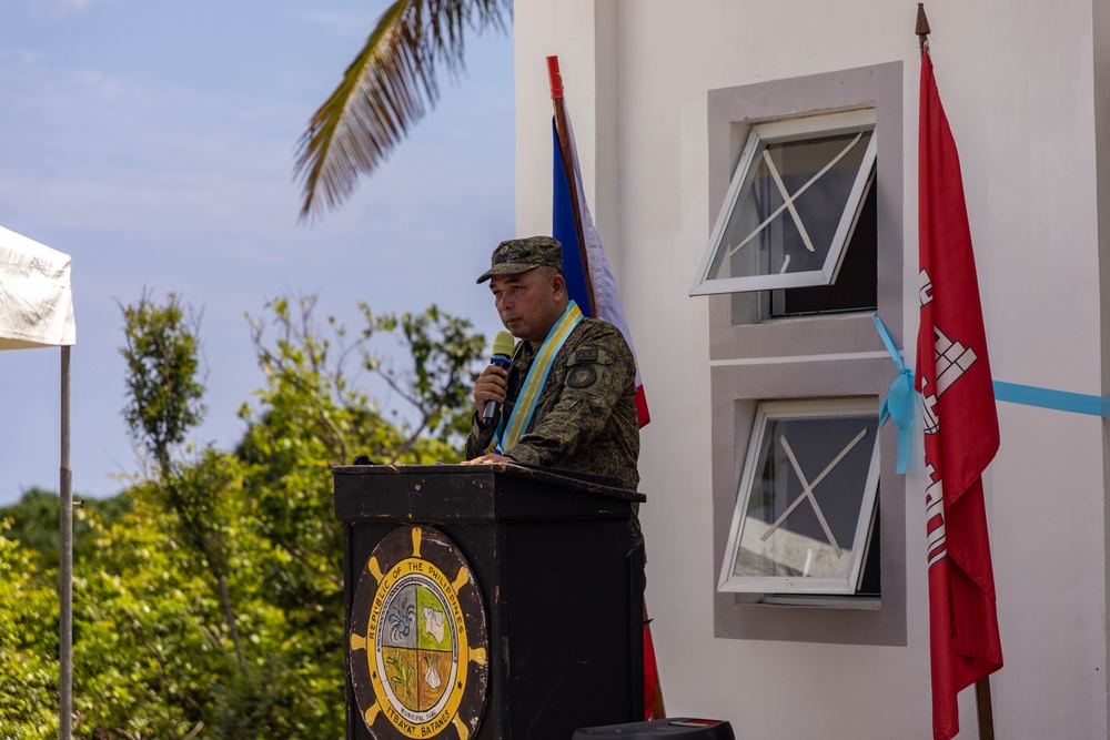 Provincial Government of Batanes hosts dedication ceremony for disaster relief warehouse with 130th Engineer Brigade