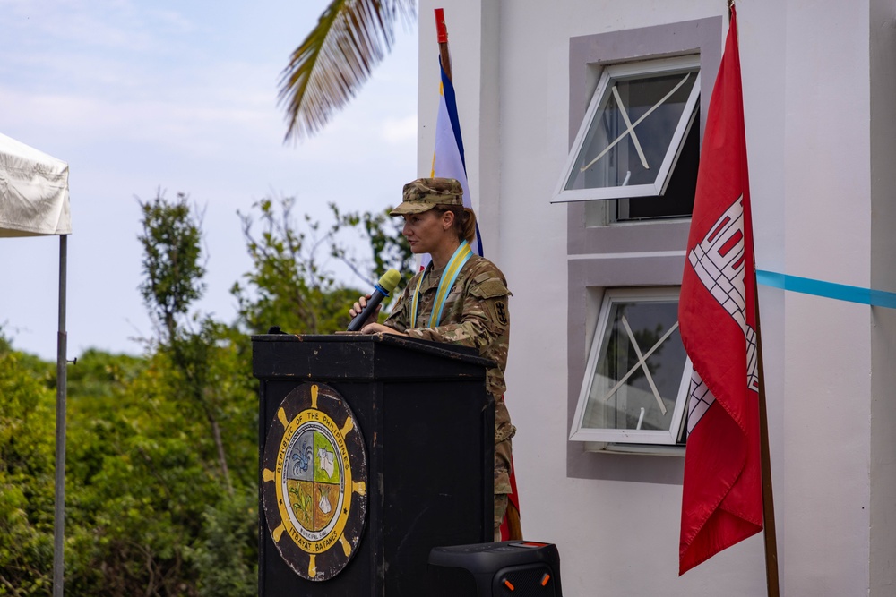 Provincial Government of Batanes hosts dedication ceremony for disaster relief warehouse with 130th Engineer Brigade