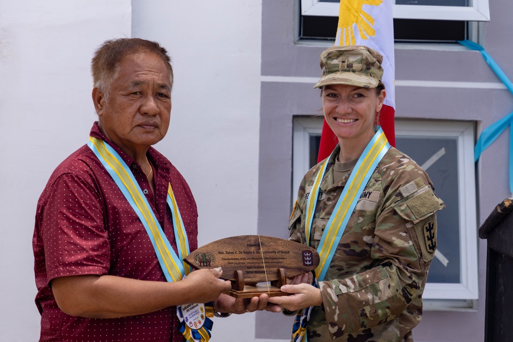 Provincial Government of Batanes hosts dedication ceremony for disaster relief warehouse with 130th Engineer Brigade