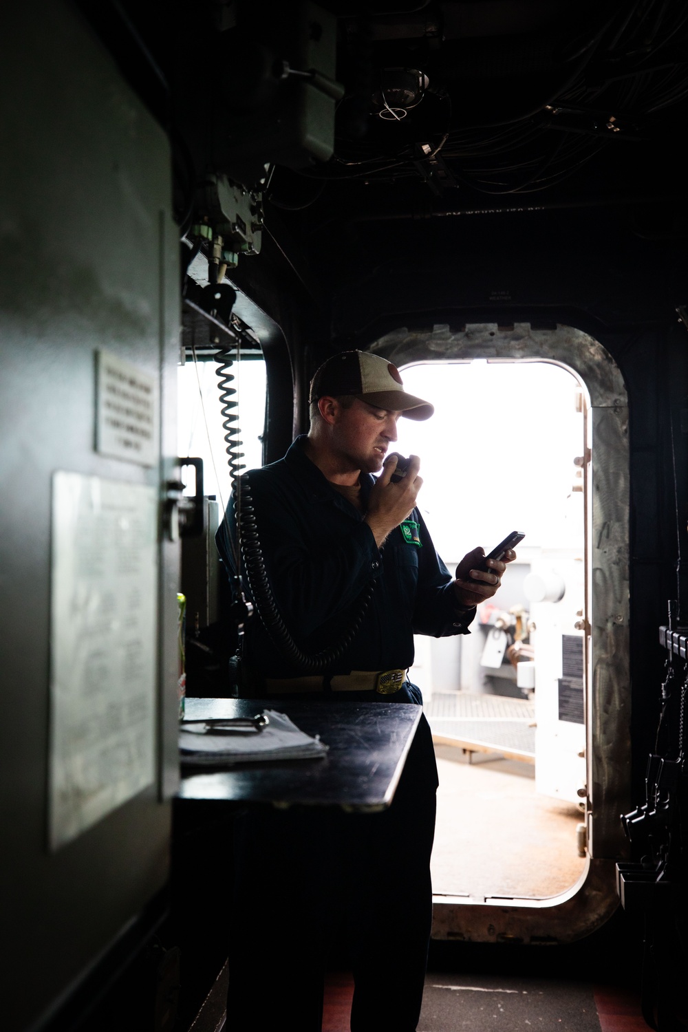 USS Fitzgerald Bridge Operations