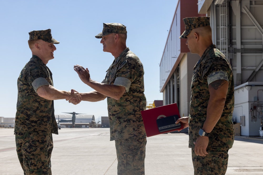 VMX-1 hosts change of command ceremony