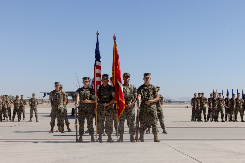 VMX-1 hosts change of command ceremony