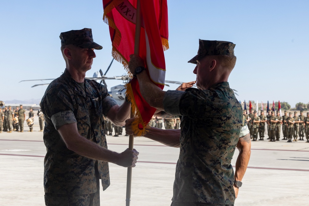 VMX-1 hosts change of command ceremony