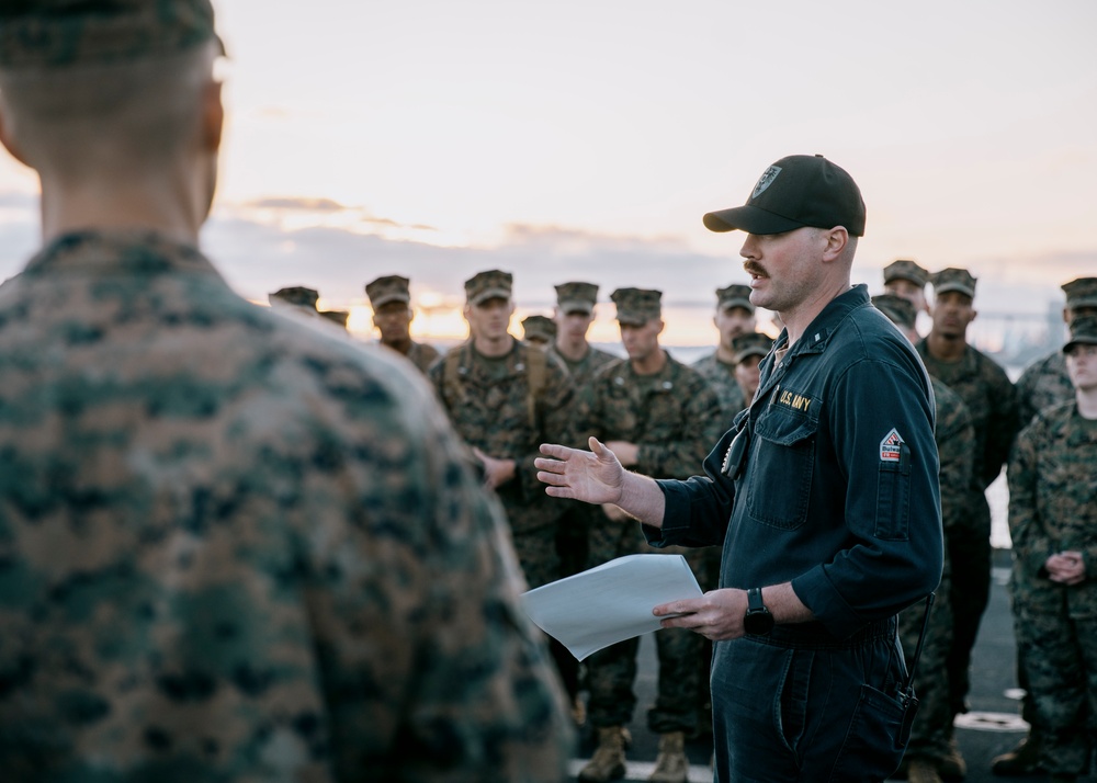 15th MEU Marines embark USS Germantown for RIMPAC 2024