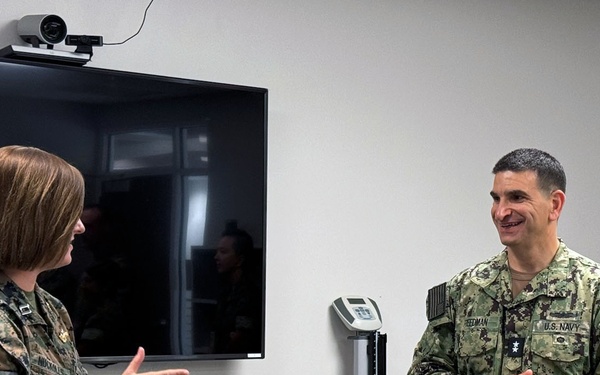 Navy Medicine Deputy Surgeon General visits 2nd Dental Battalion