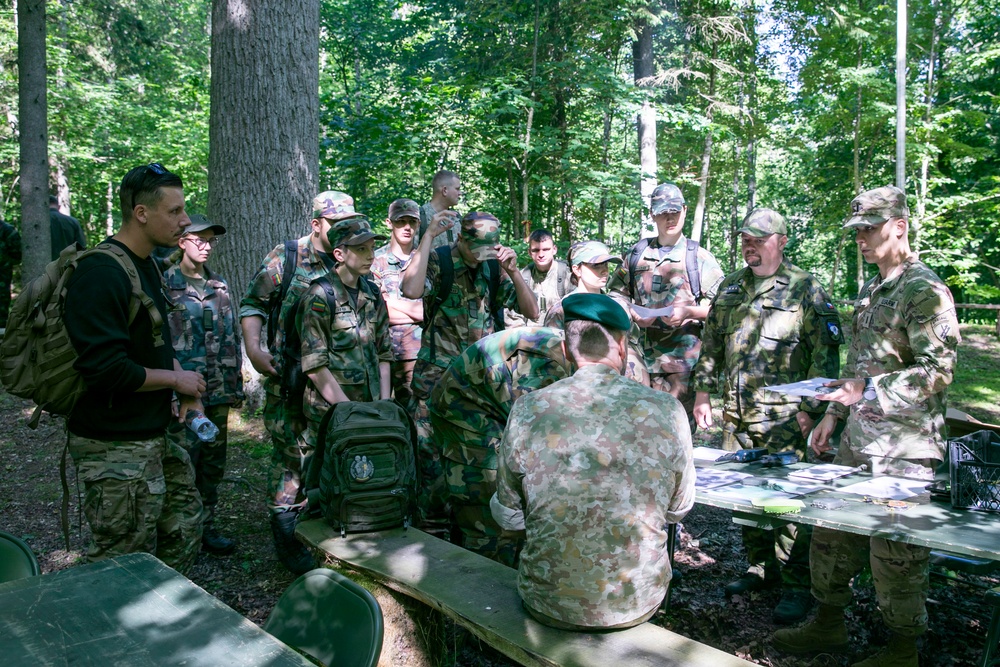 U.S. Army helps Lithuanian cadets honor Forest Brothers with land navigation event