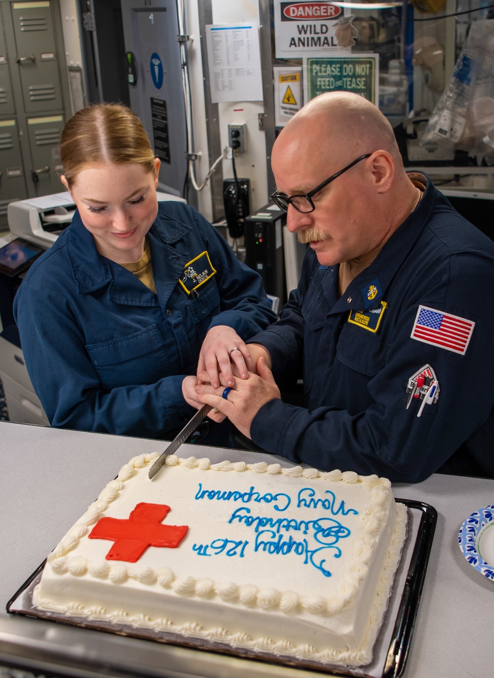 Corpsman Celebrate Anniversary of Rate