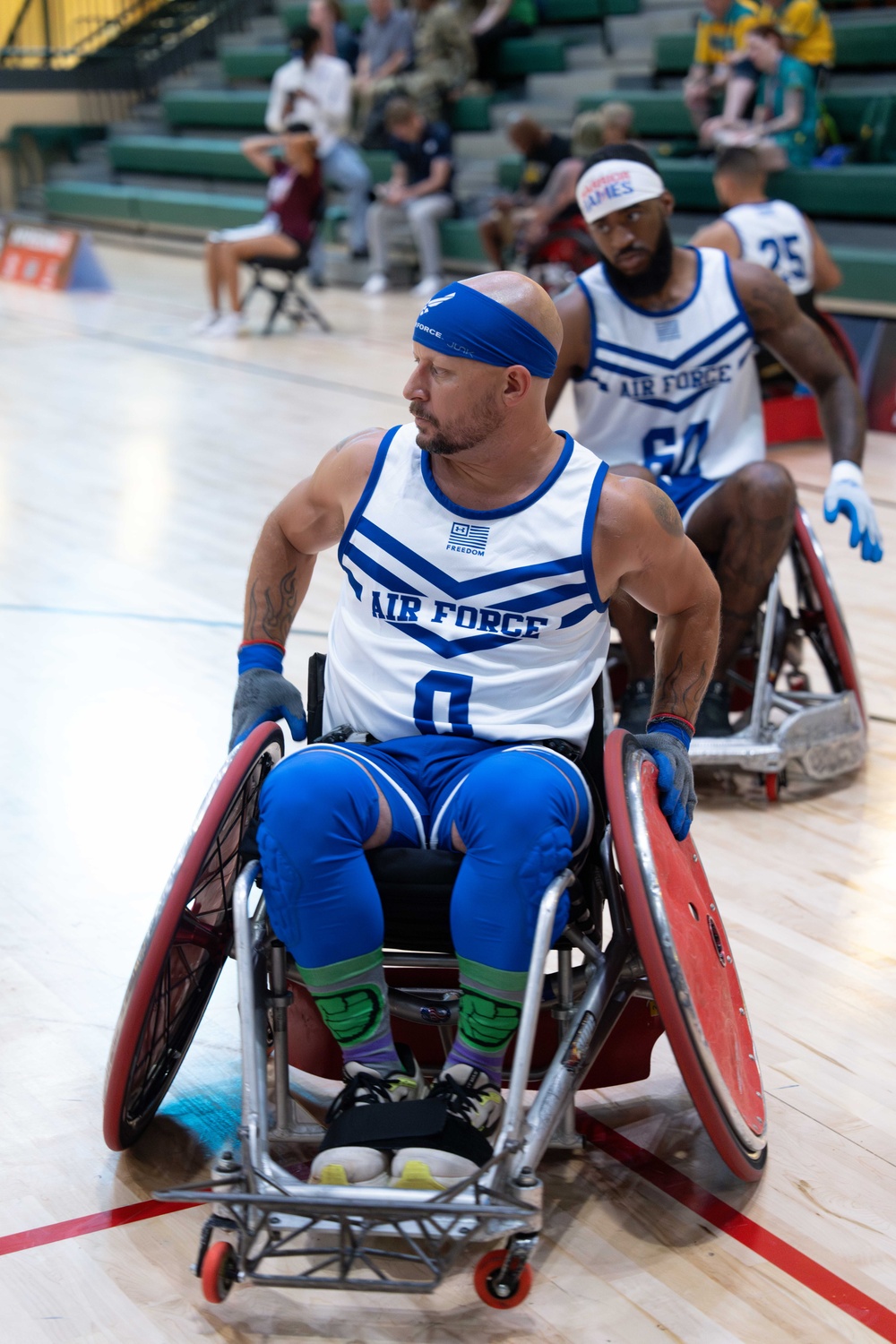 2024 Warrior Games | Wheelchair Rugby | Air Force | SMSgt Jonathan Green (ret)