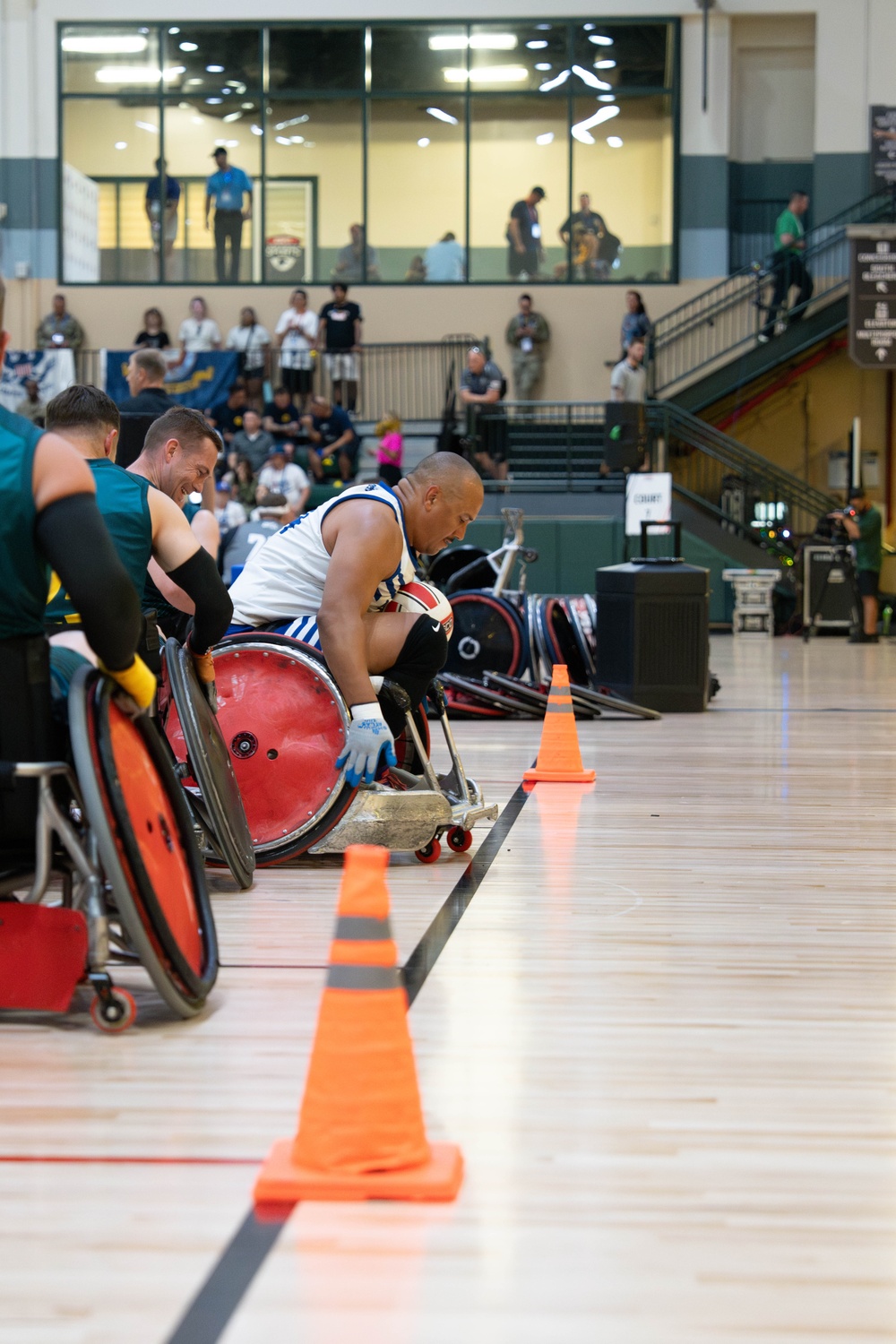 2024 Warrior Games | Wheelchair Rugby | Air Force | SMSgt Brian Williams