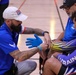 Athletes compete in wheelchair rugby at the 2024 DoD Warrior Games