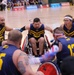 Athletes compete in wheelchair rugby at the 2024 DoD Warrior Games