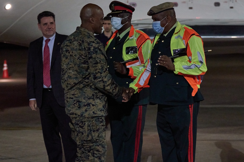 Gen. Langley arrives for African Chiefs of Defense Conference