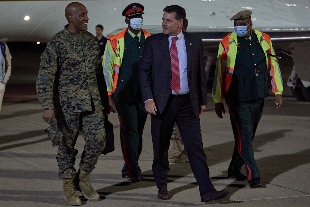 Gen. Langley arrives for African Chiefs of Defense Conference