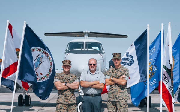 H&amp;HS MCAS New River Change of Command Ceremony 2024