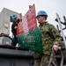 Sailors Install Basket Cover