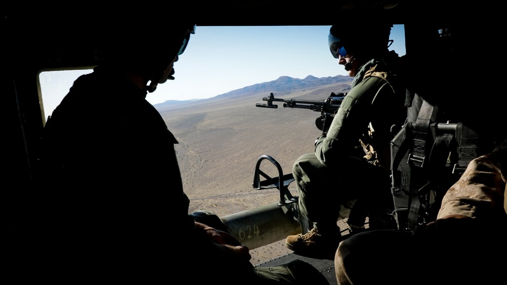 UH-1Y Huey Close Air Support Drills