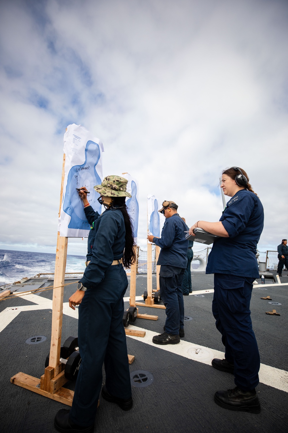 USS Fitzgerald Live-fire Exercise