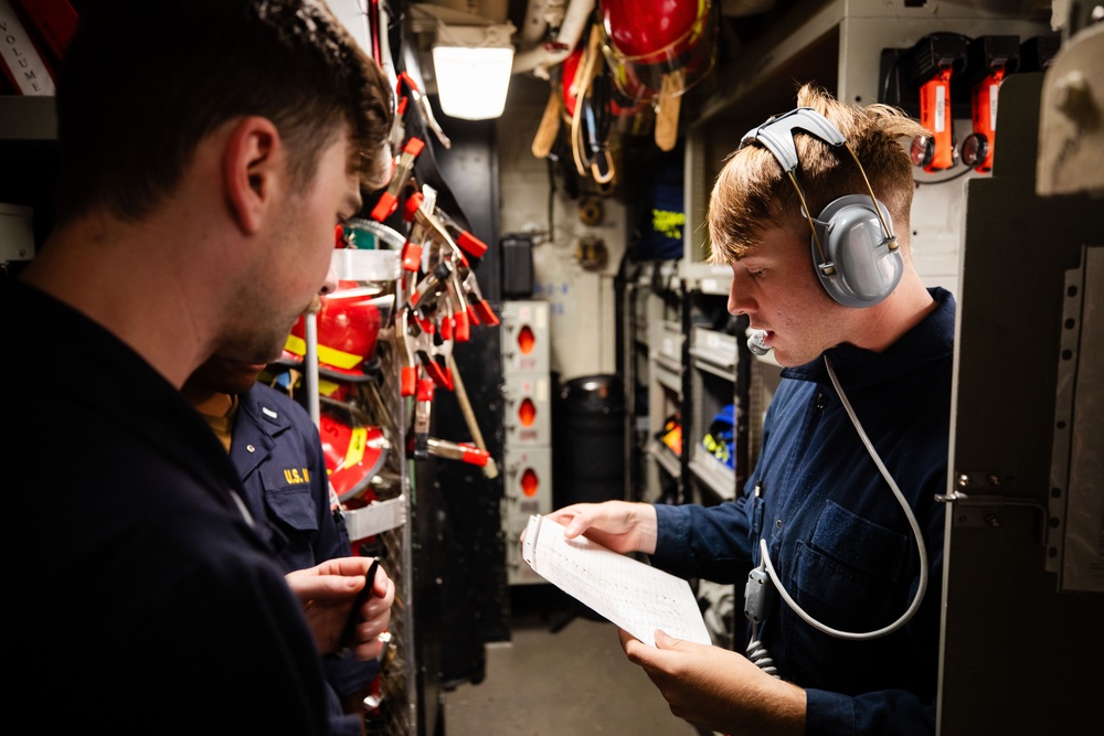 USS Fitzgerald Bridge Operations