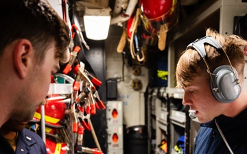 USS Fitzgerald Bridge Operations