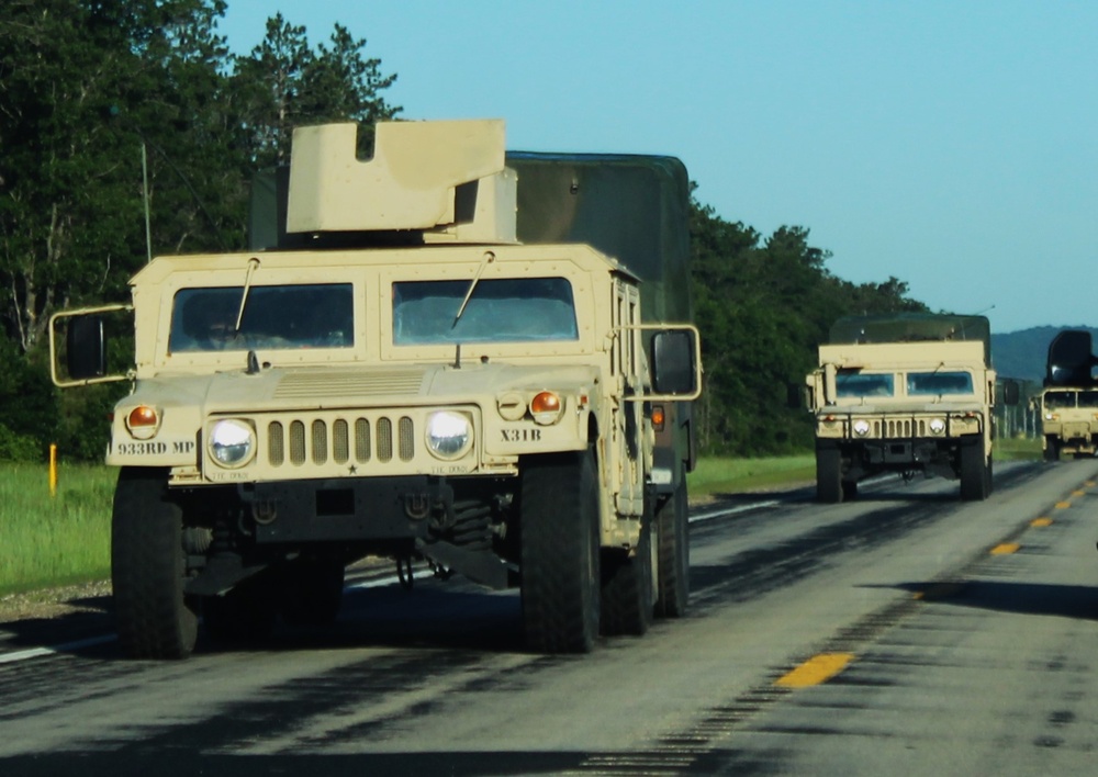 June 2024 training operations at Fort McCoy